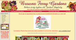 Desktop Screenshot of brownsferrygardens.com